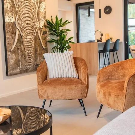 Nieuw De Grenspaal Noord 6p - 3slpk 5 Min Maastricht - Sauna - Laadpaal 리엠스트