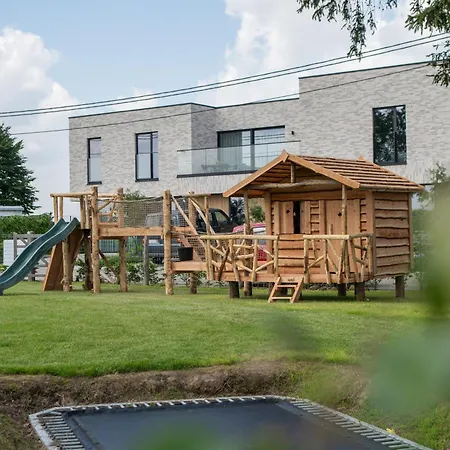 Nieuw De Grenspaal Noord 6p - 3slpk 5 Min Maastricht - Sauna - Laadpaal 펜션 *